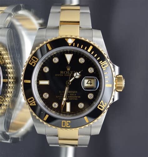 rolex submariner black gold ebay|authentic Rolex gold submariner watch.